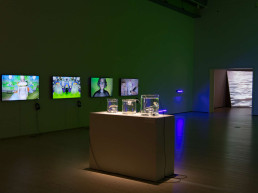 Tomoko SauvageBuloklok, 2022Glas, vatten, mikrofoenr, ljudmixer